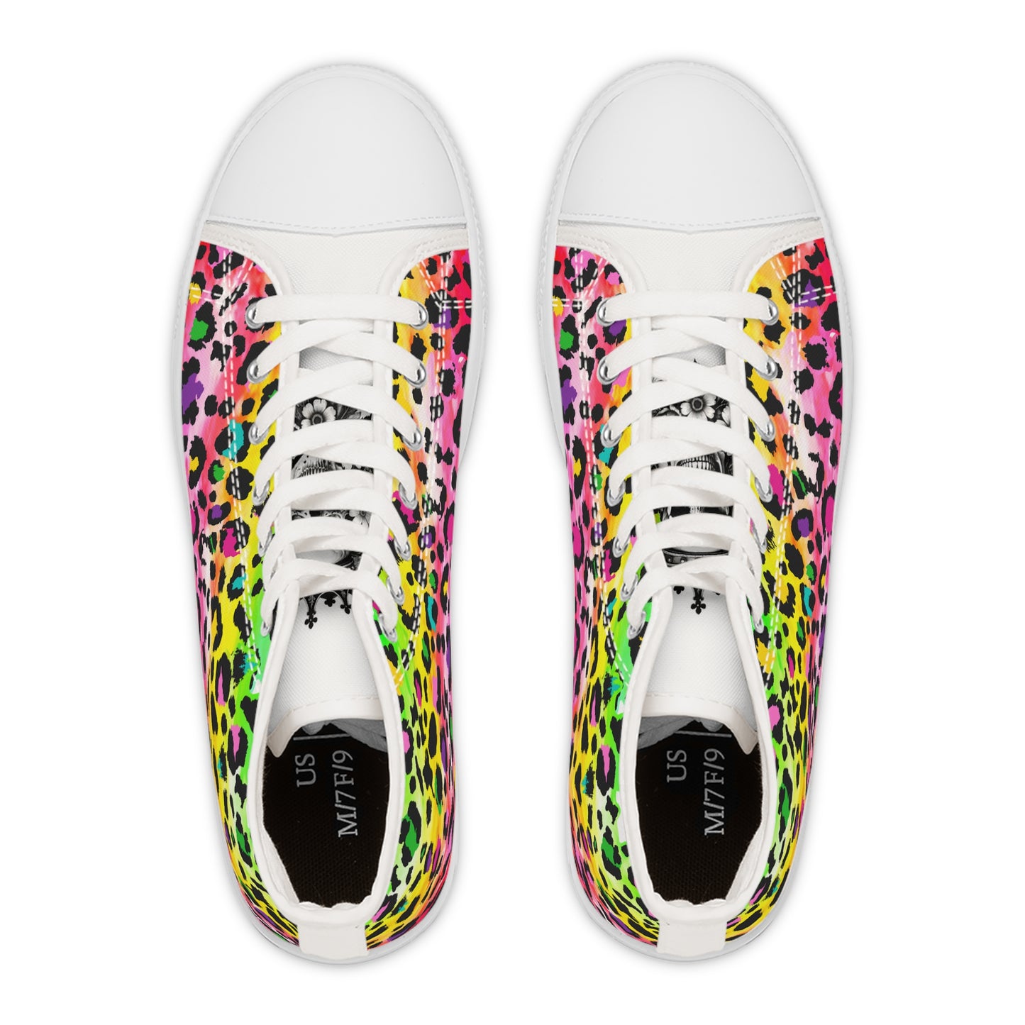 Rainbow Leopard Sneakers
