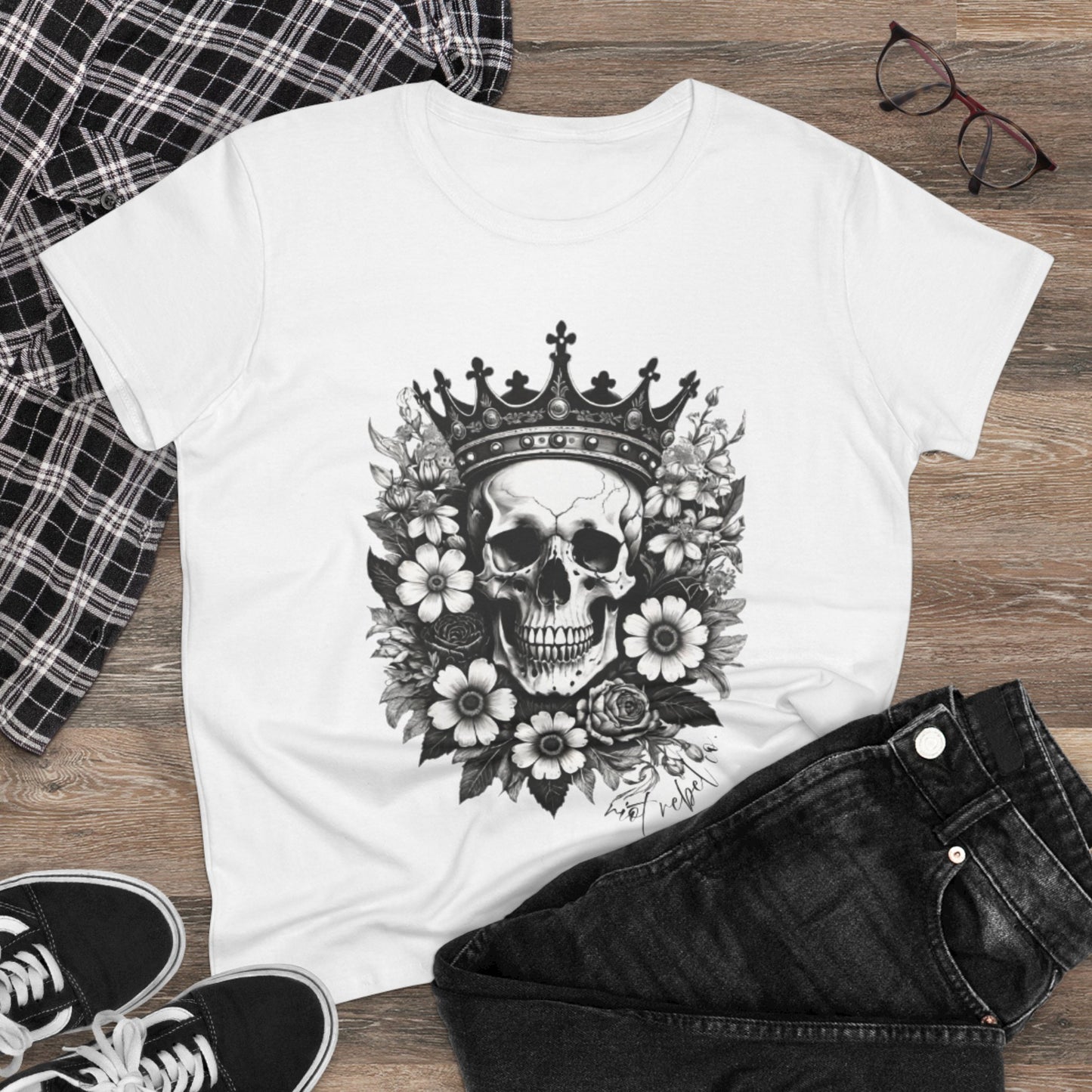 Riot Rebel Co. Midweight Cotton Tee