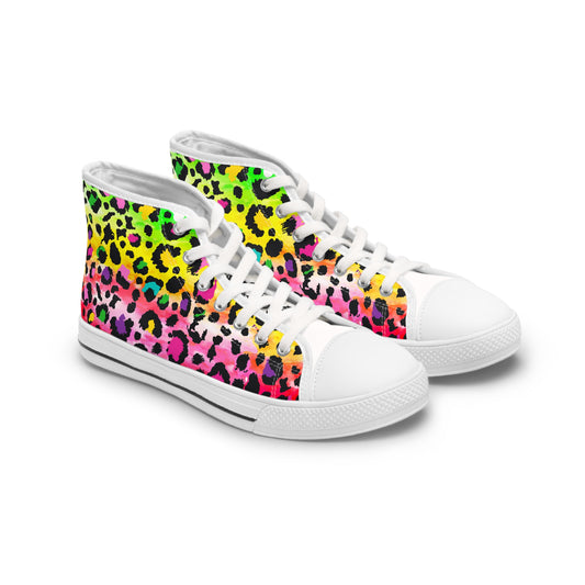 Rainbow Leopard Sneakers