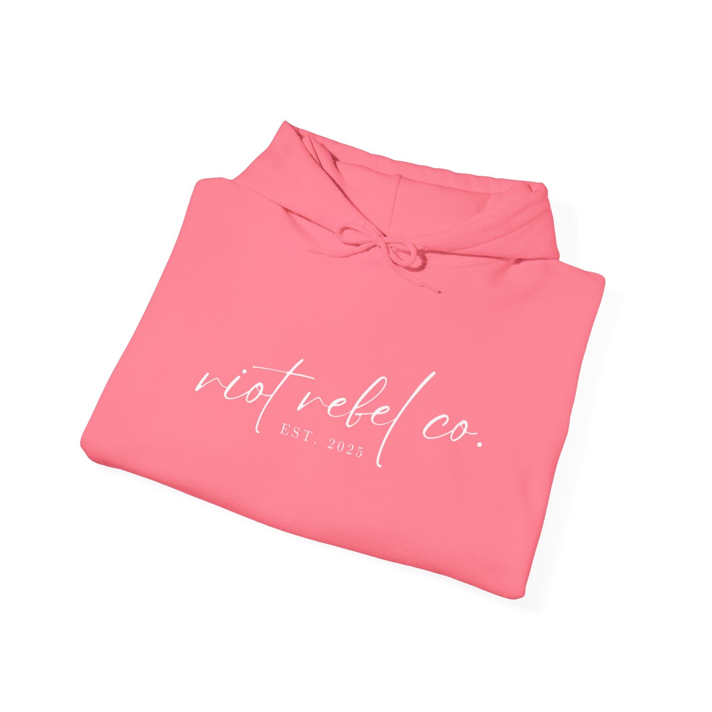 Hooded Sweatshirt Riot Rebel Brand Label Unisex Heavy Blend