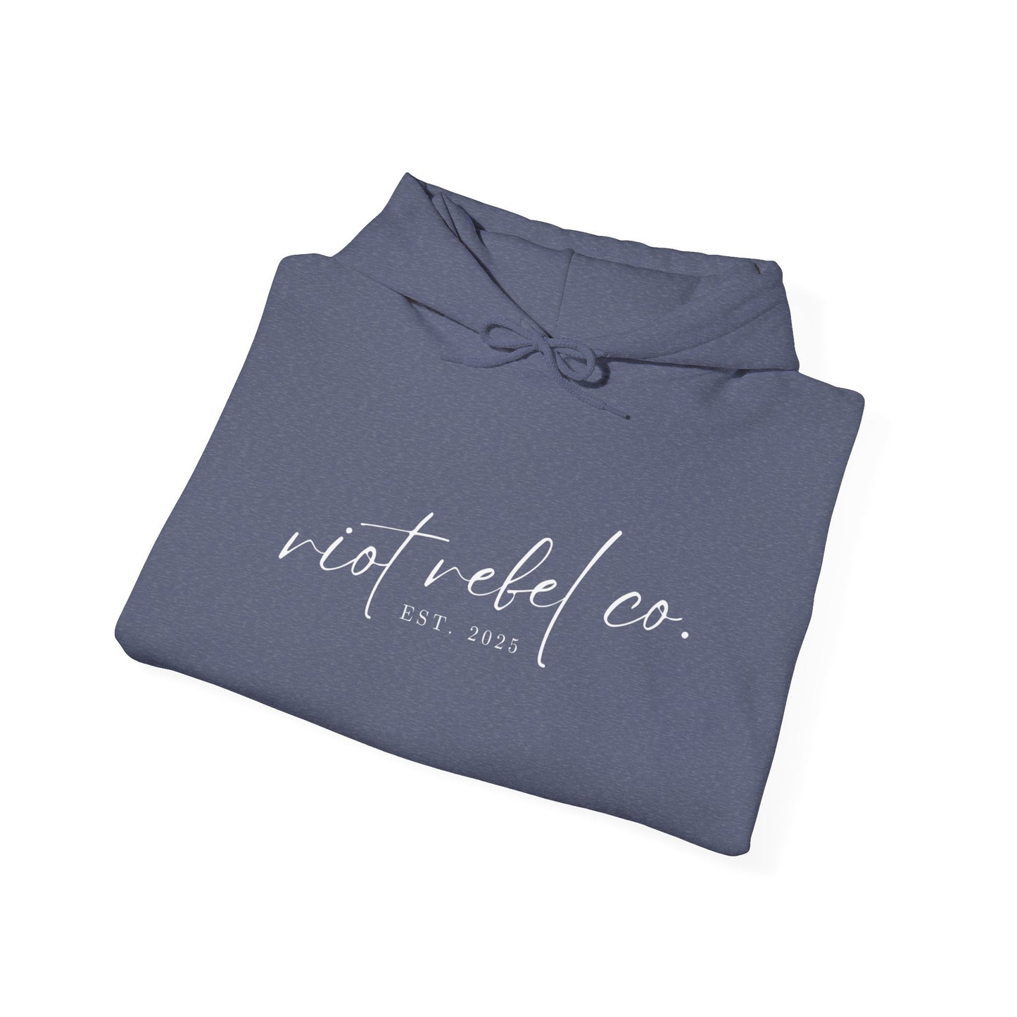 Hooded Sweatshirt Riot Rebel Brand Label Unisex Heavy Blend