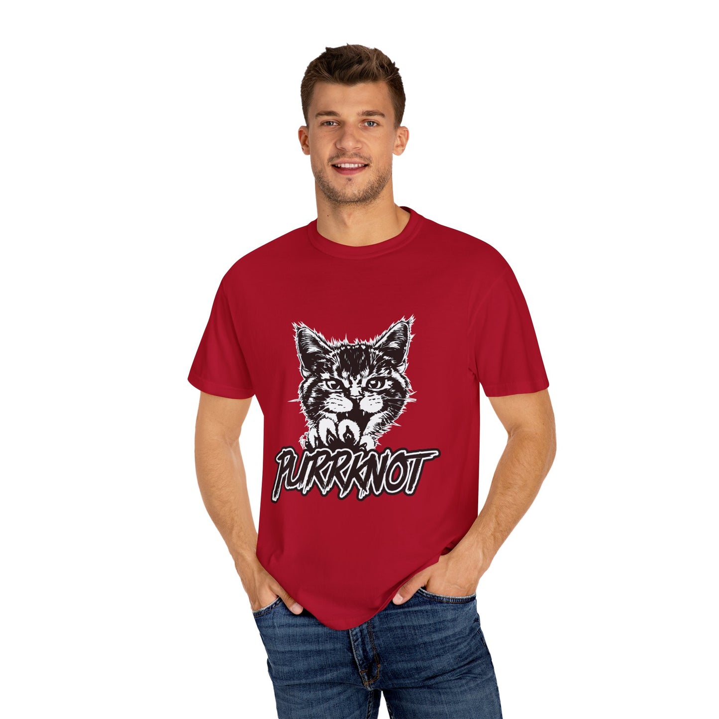 "PURRRKNOT" Graphic Tee
