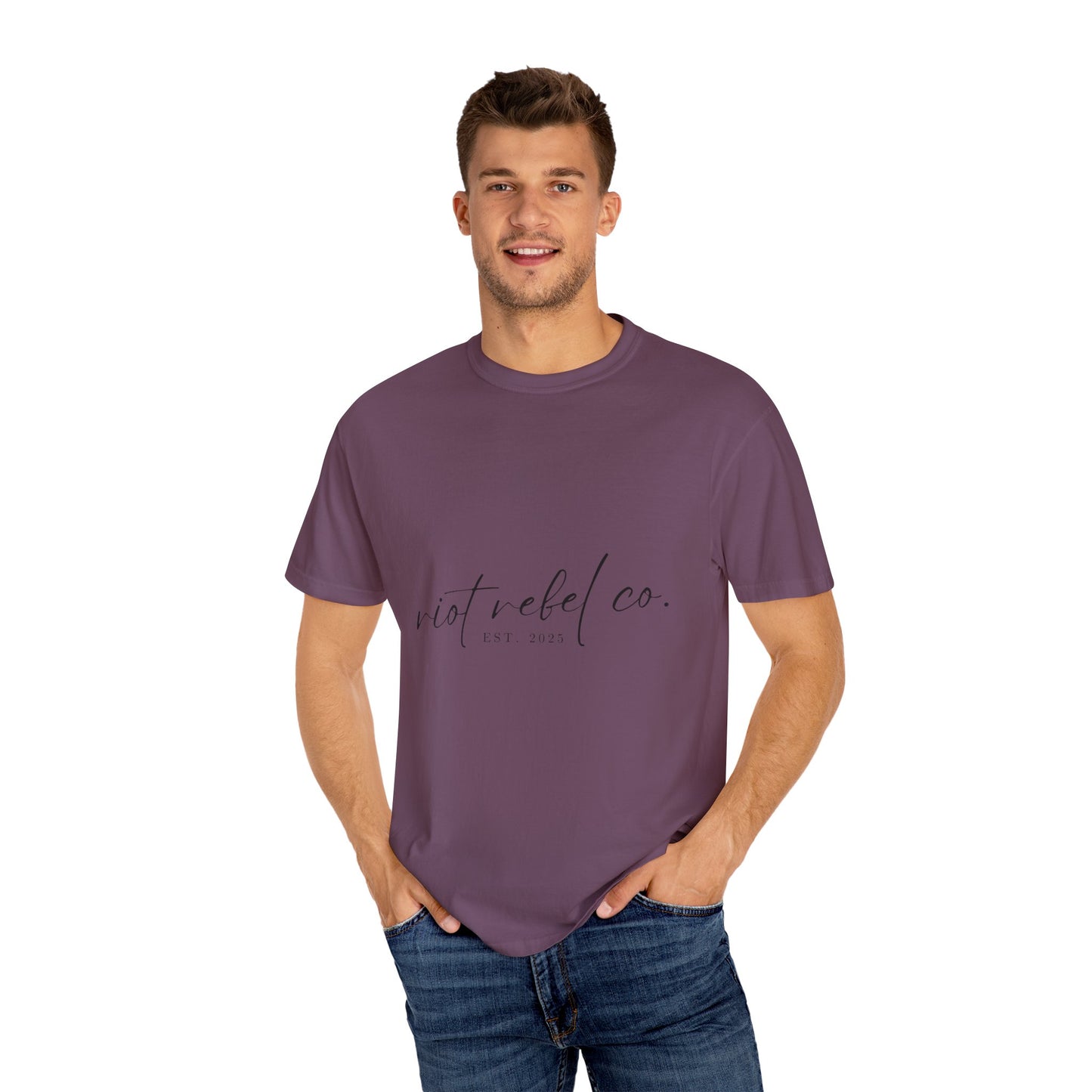 Riot Rebel Co. Unisex Garment-Dyed T-Shirt