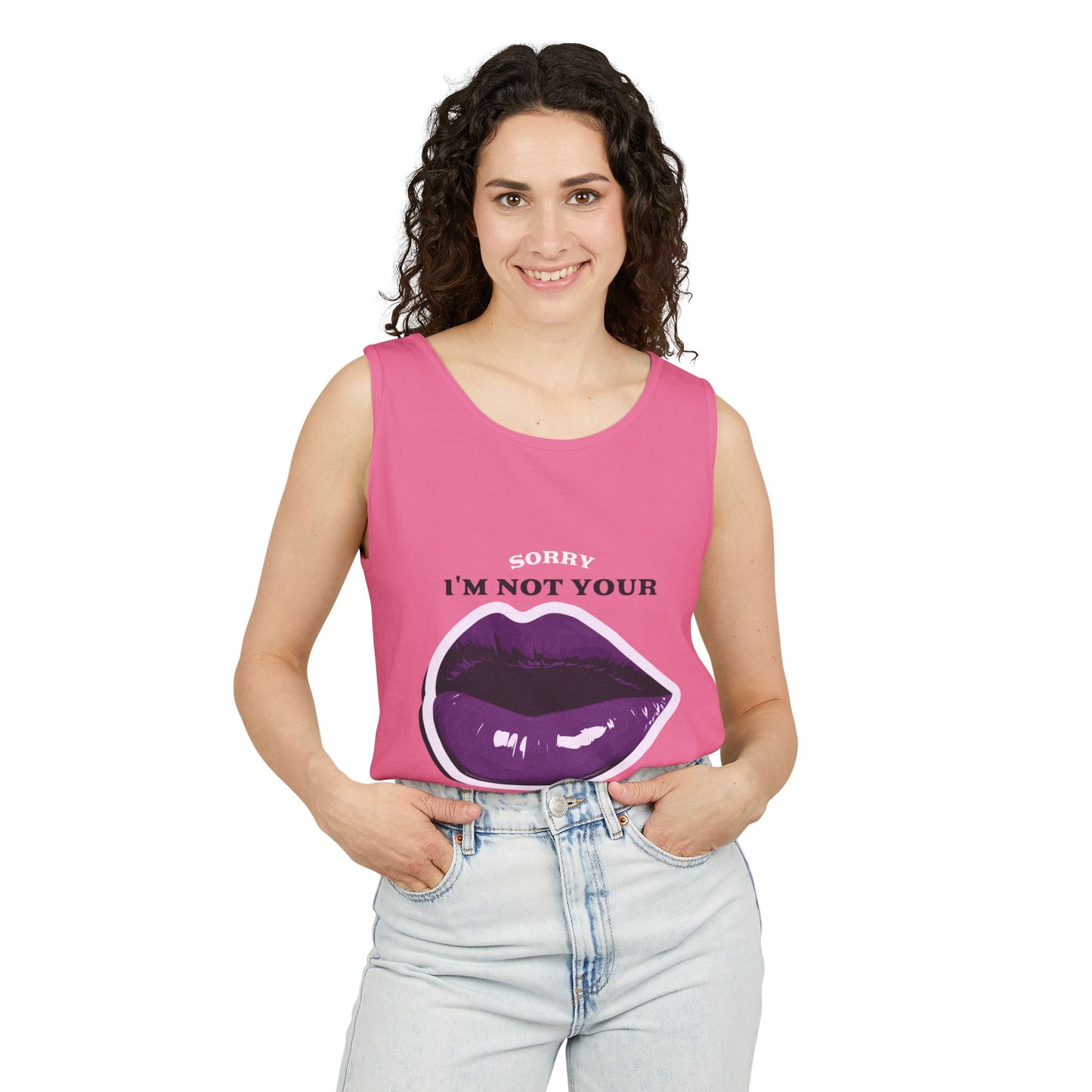 I’m Not Your Teenage Dream Tank Top - Stylish Unisex Garment-Dyed Tee