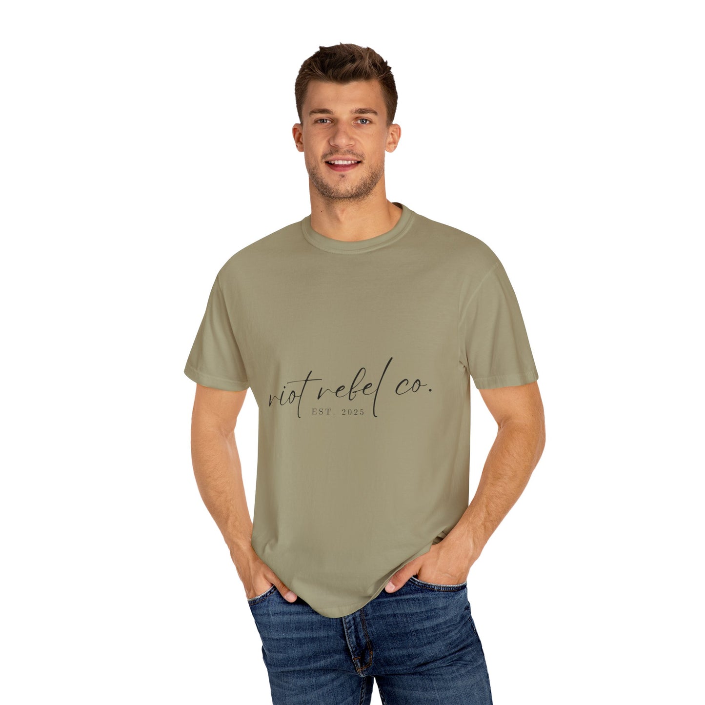 Riot Rebel Co. Unisex Garment-Dyed T-Shirt