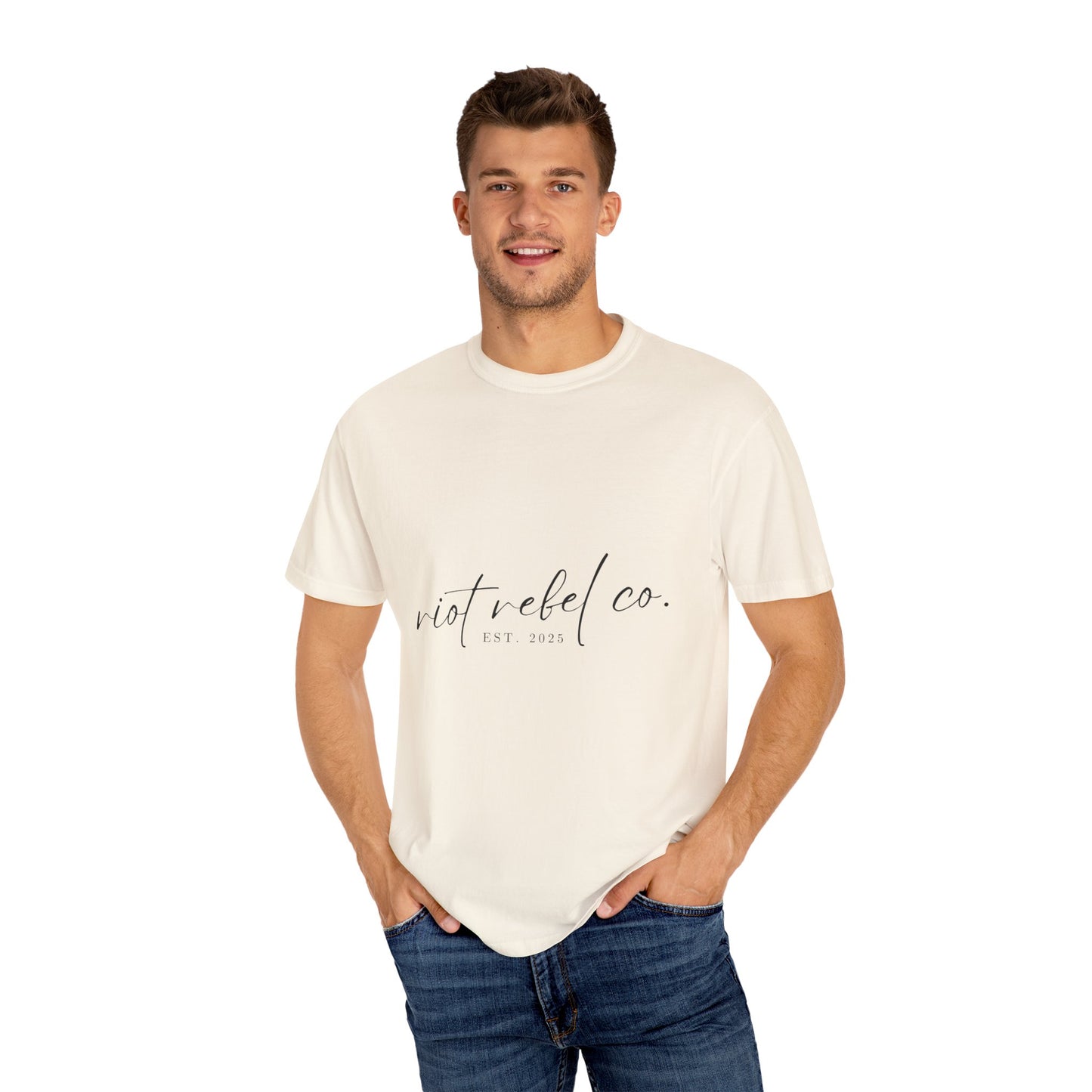 Riot Rebel Co. Unisex Garment-Dyed T-Shirt