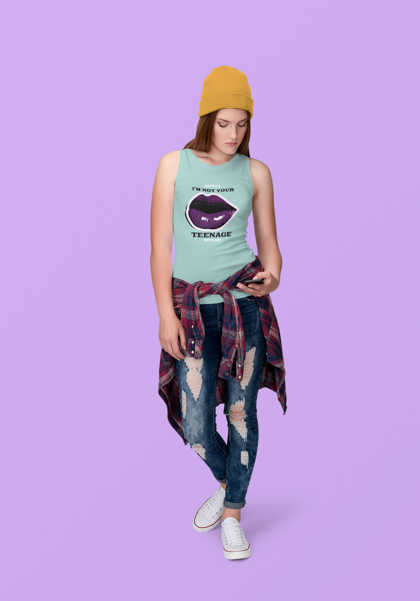 I’m Not Your Teenage Dream Tank Top - Stylish Unisex Garment-Dyed Tee