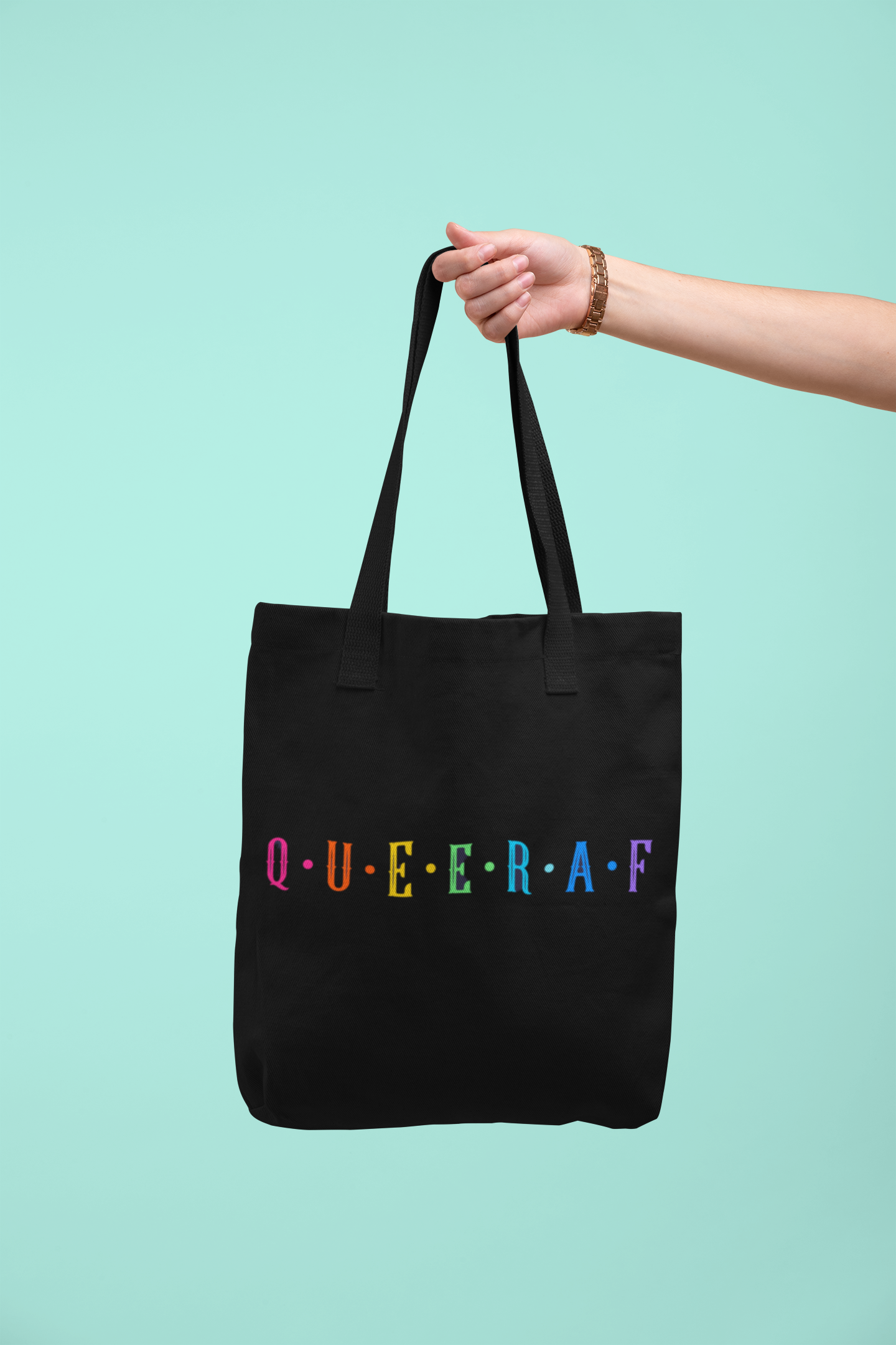 Queer AF Pride Tote Bag