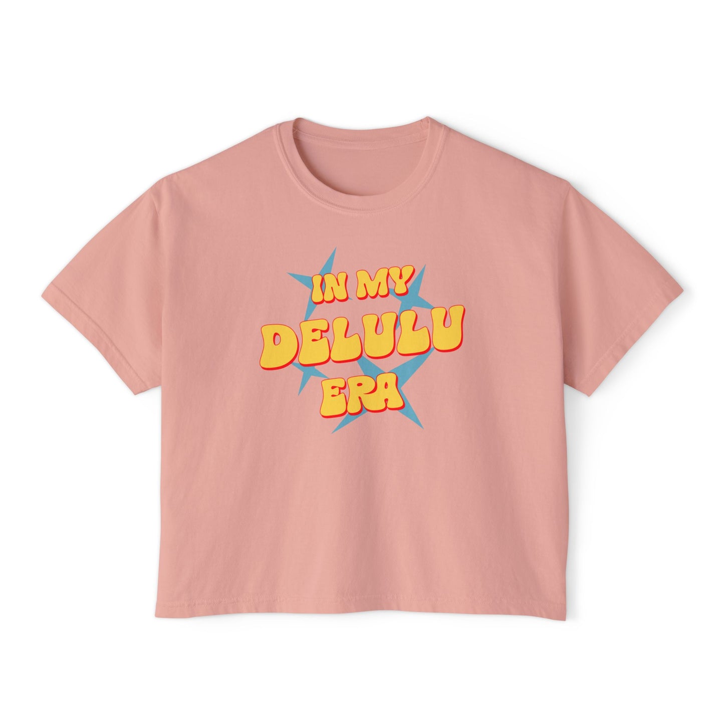 Boxy Tee - Quirky Women's In My Delulu Era Shirt