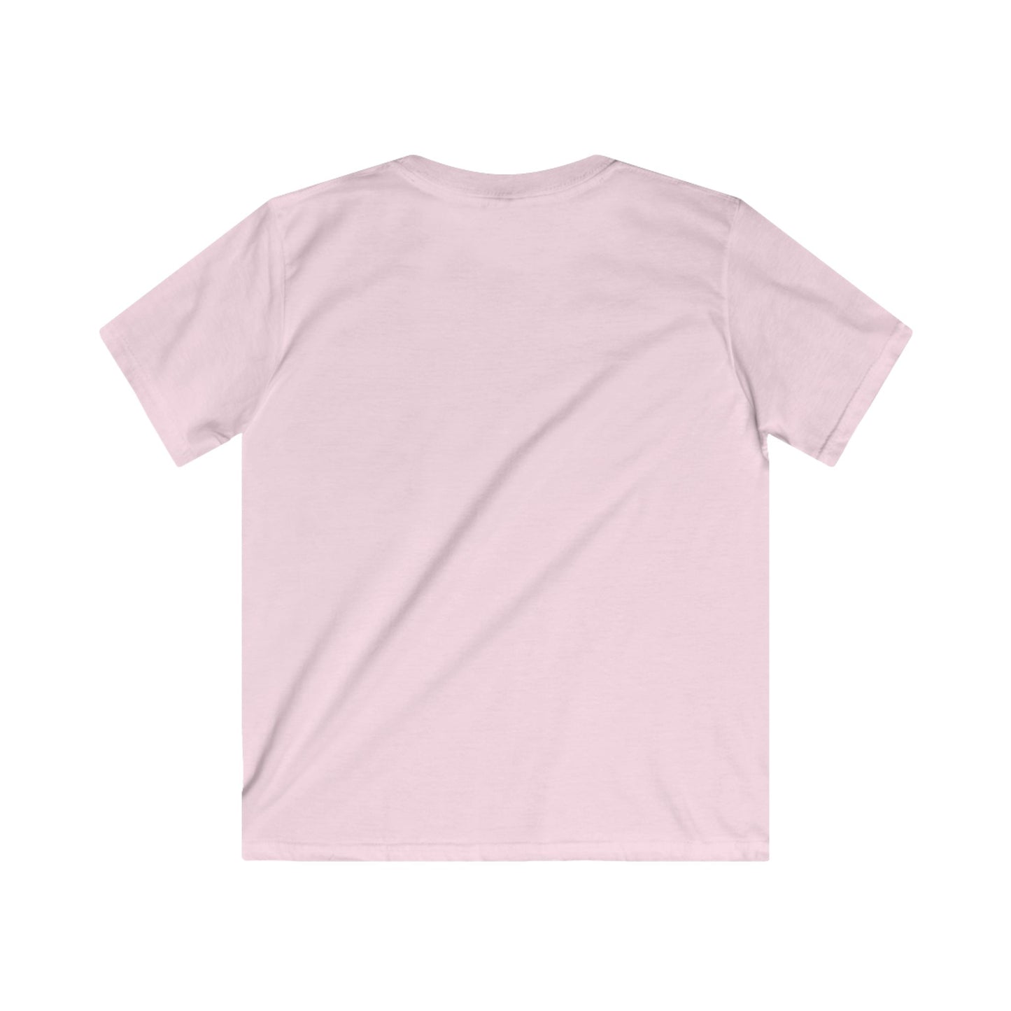 "Feral But Friendly" Raccoon Kids Softstyle Tee