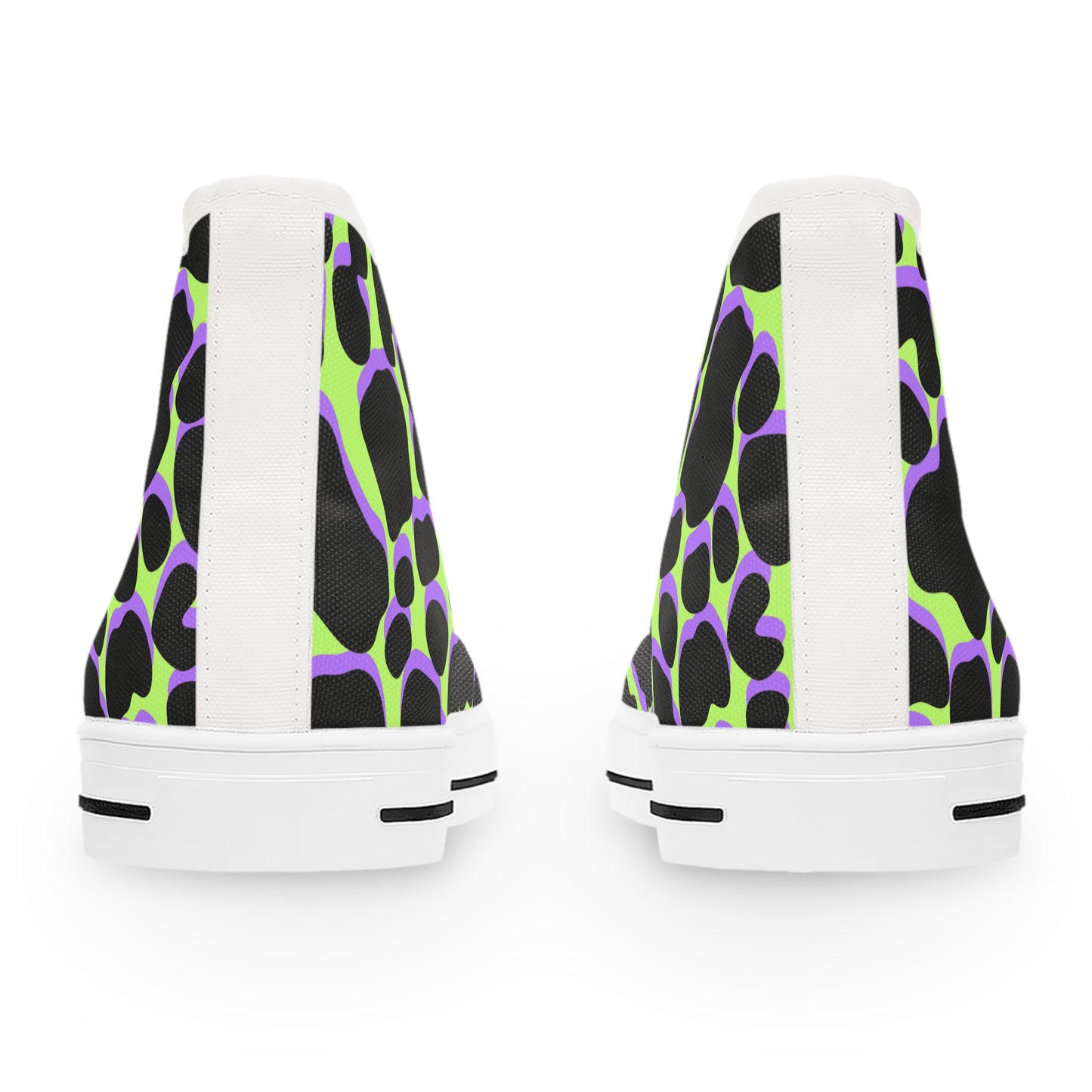 Colorful Cow Print Sneakers