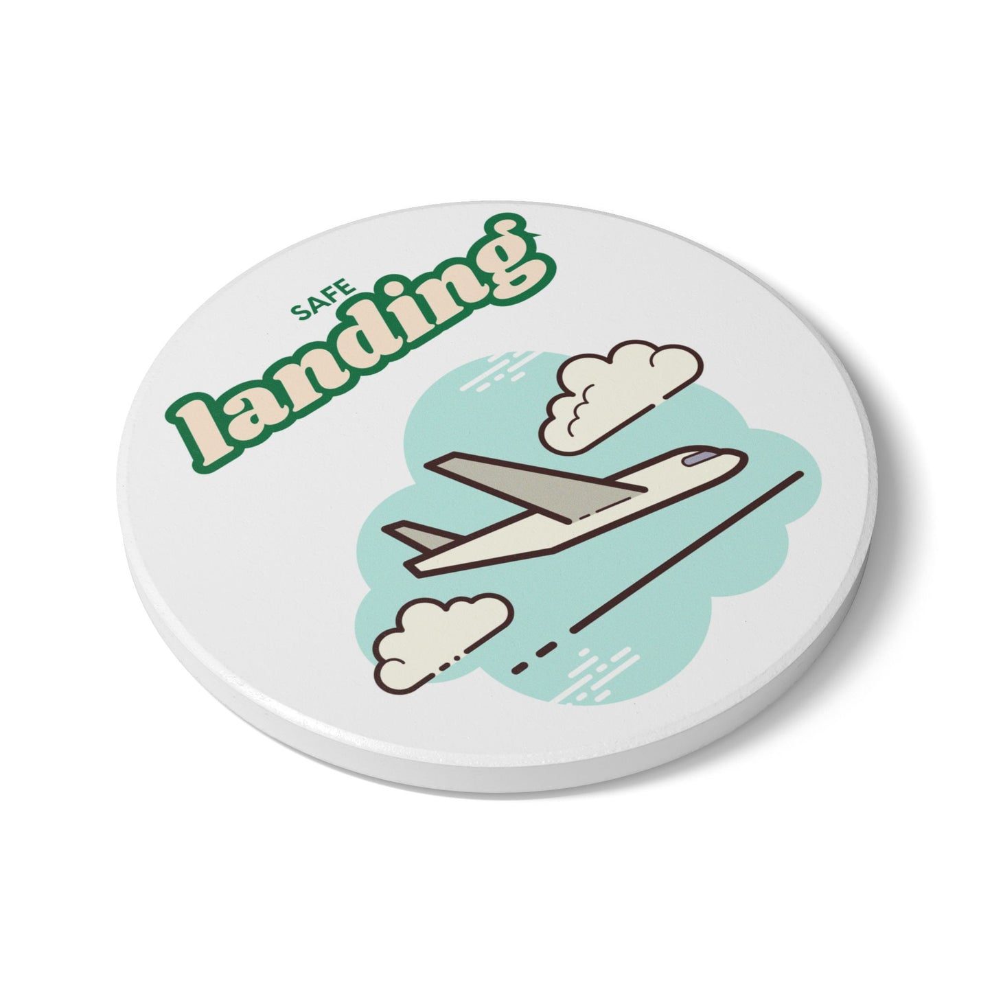 Safe Landing - Ceramic Coaster