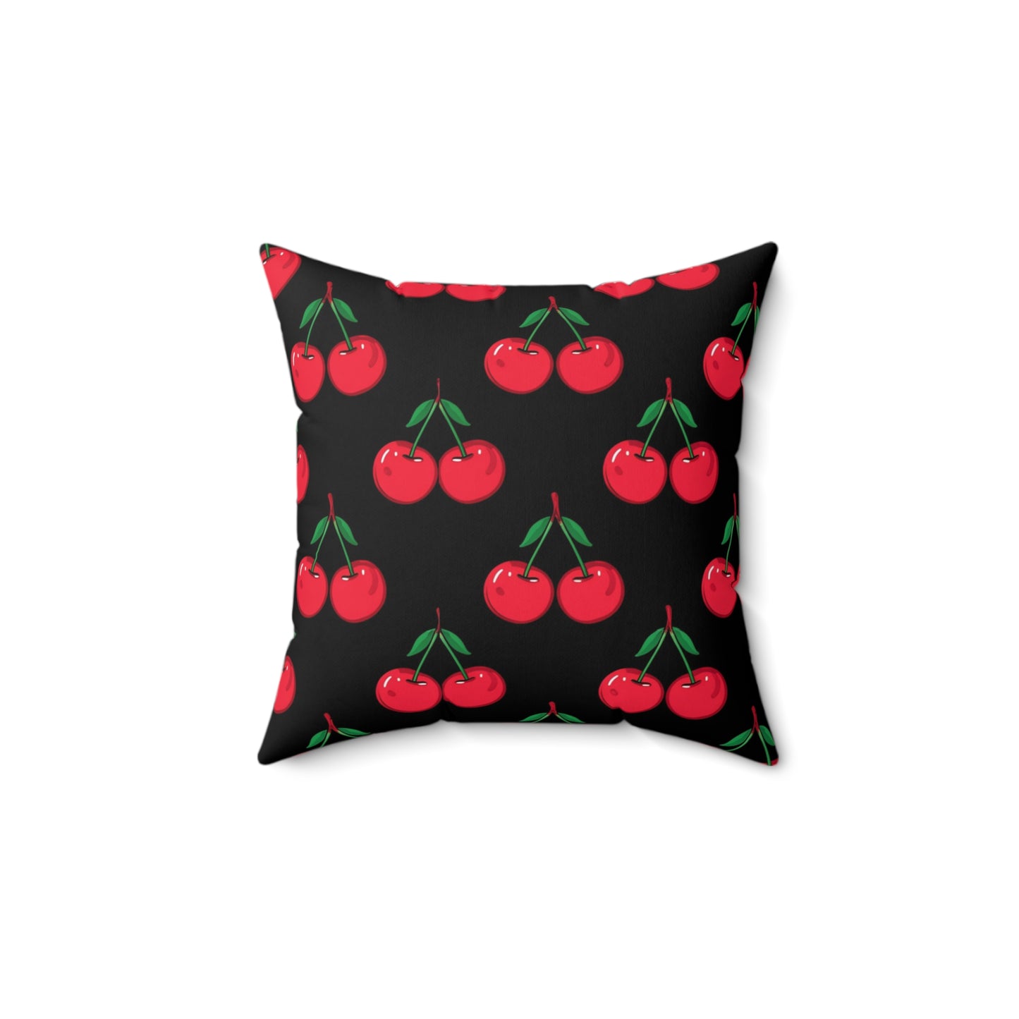 Cherry Pattern Square Pillow