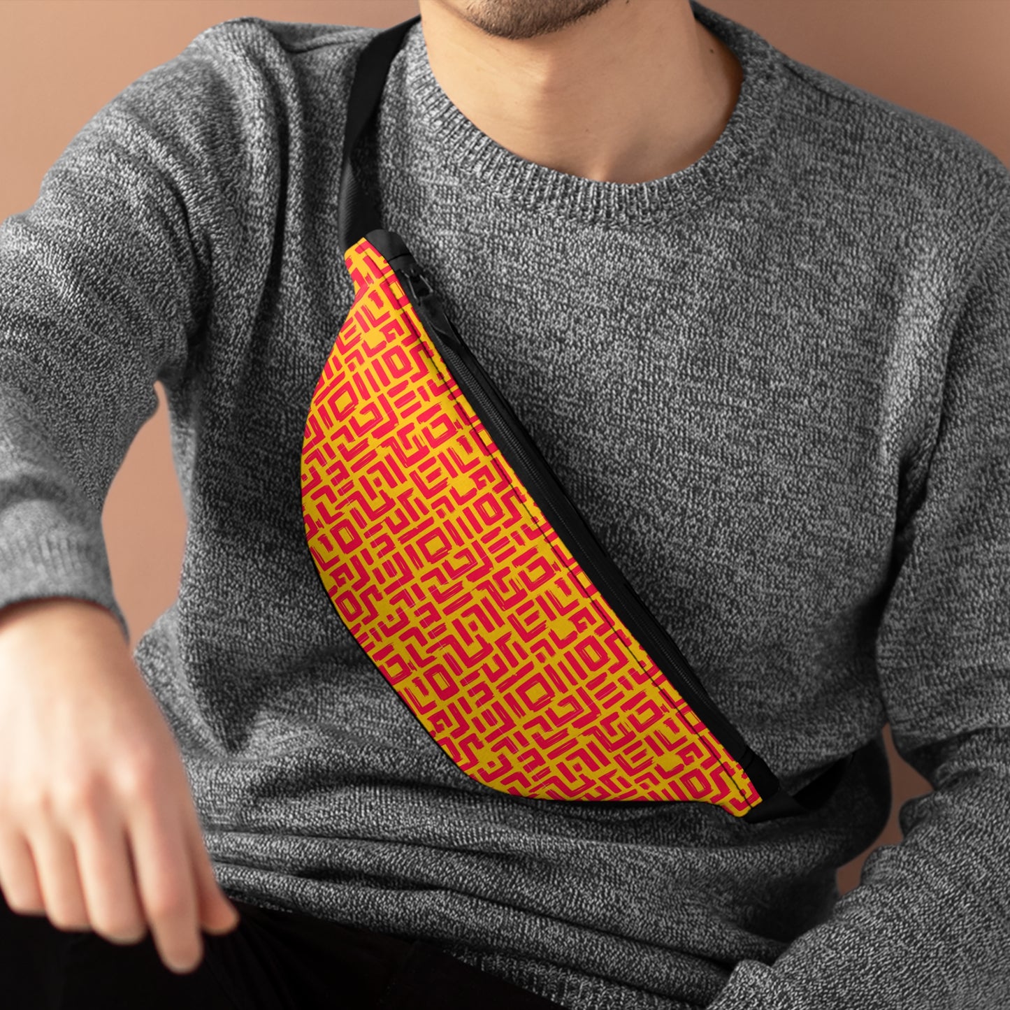 Geometric Fanny Pack
