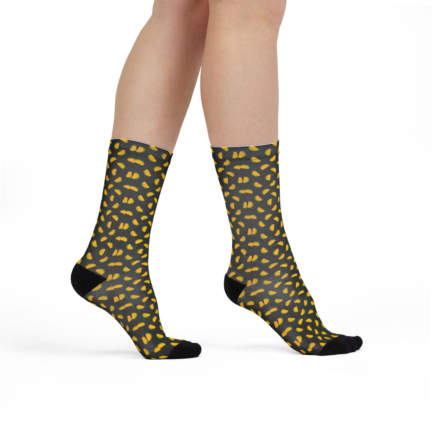 Taco Patterned Socks