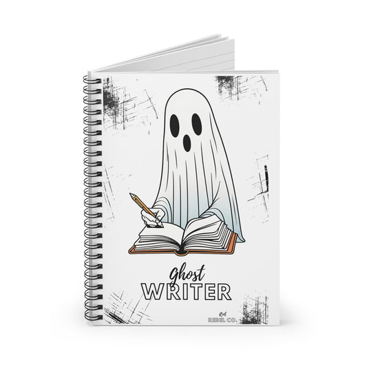 Ghost Writer Spiral Notebook