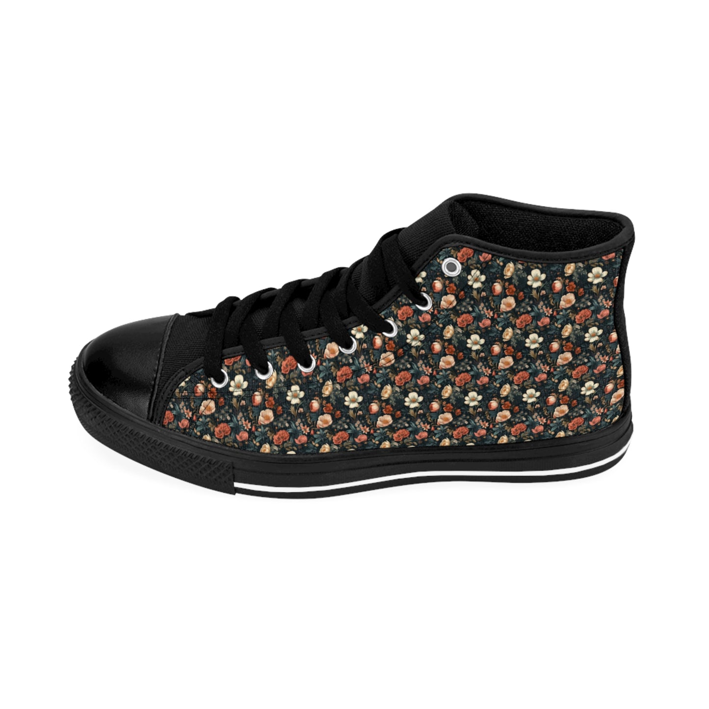 Vintage Floral Sneakers