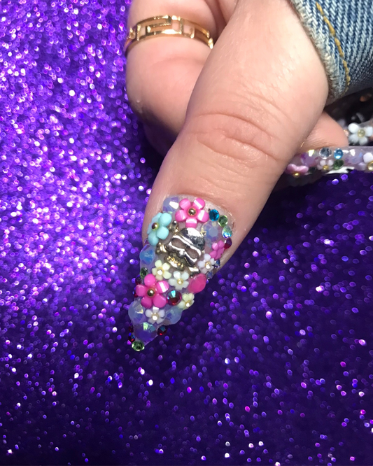 Halloween Junk Nails