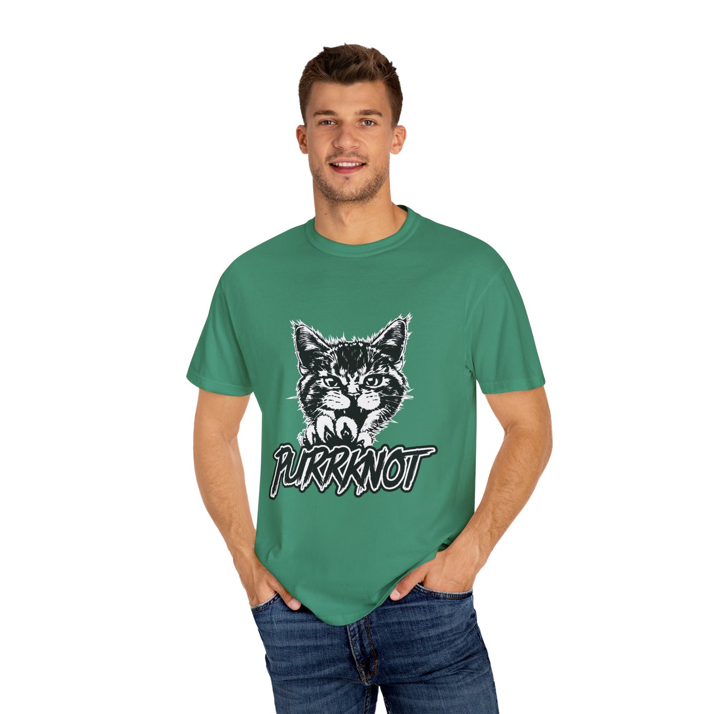 "PURRRKNOT" Graphic Tee