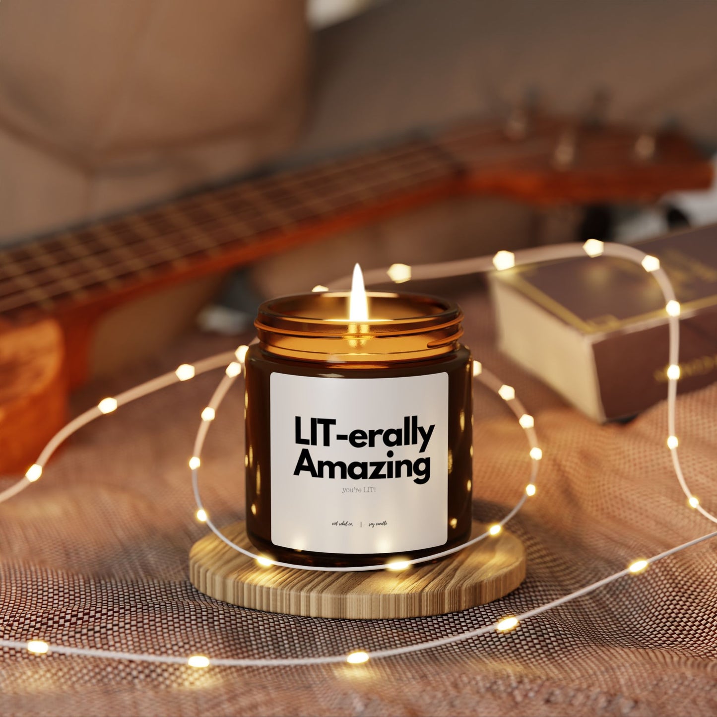 LIT-erally Amazing Scented Soy Candle