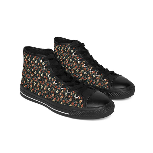 Vintage Floral Sneakers