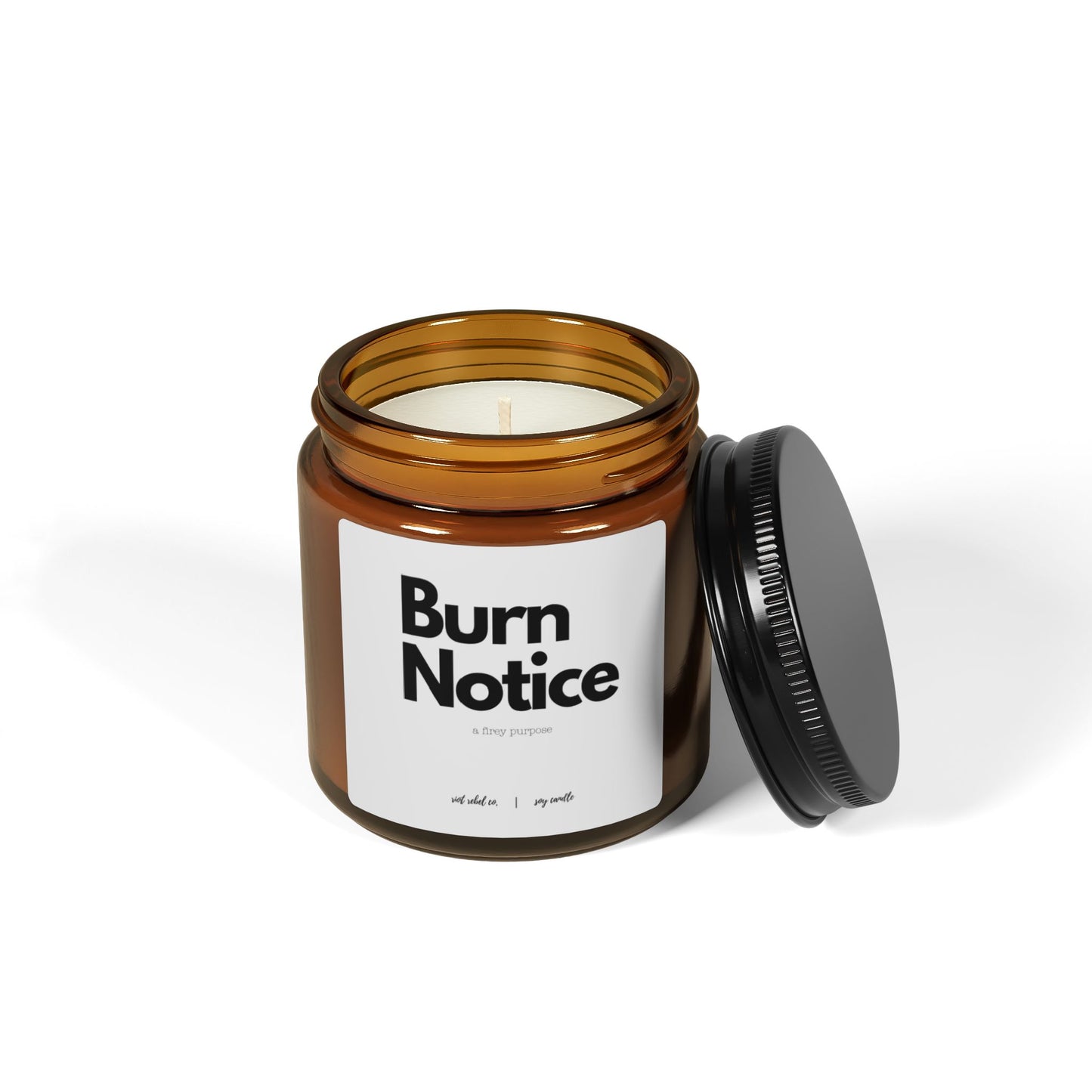 Burn Notice Scented Soy Candle