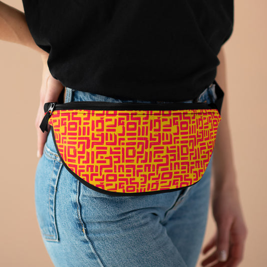 Geometric Fanny Pack