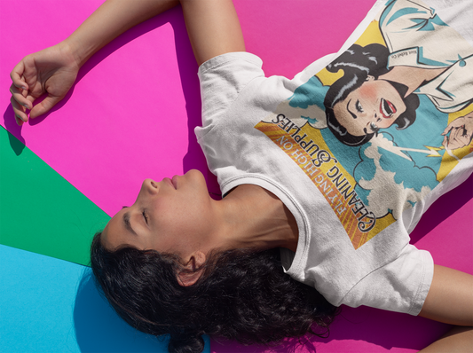 Retro Flying High Women's Boxy Tee