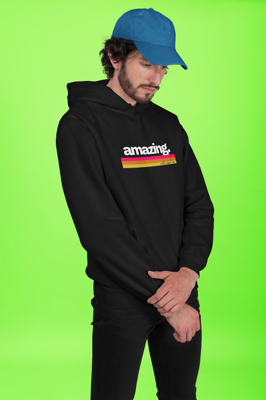 Vintage-Inspired Amazing Hoodie - Unisex Heavy Blend Sweatshirt