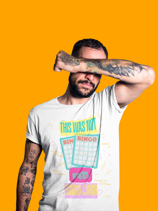 Retro Bingo T-Shirt - 'This Was Not on My 2025 Bingo Card'