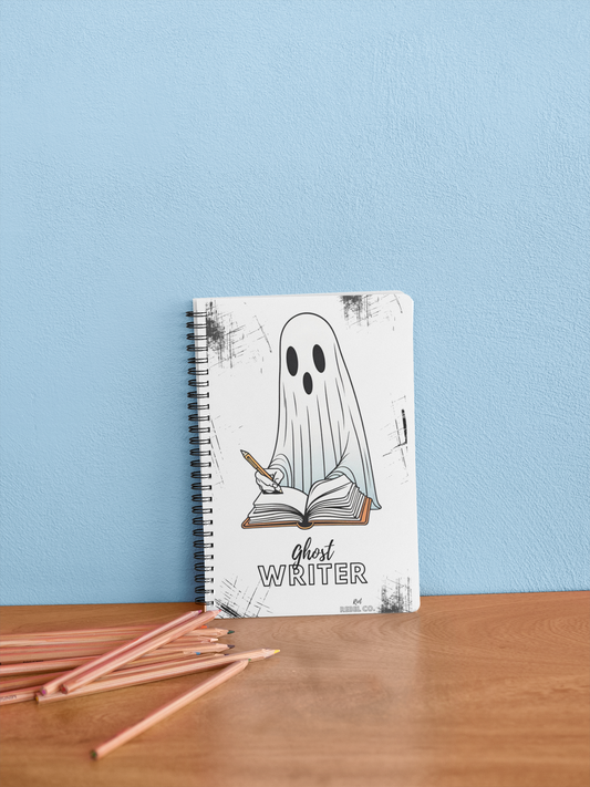 Ghost Writer Spiral Notebook