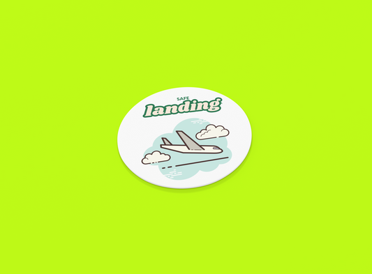 Safe Landing - Ceramic Coaster