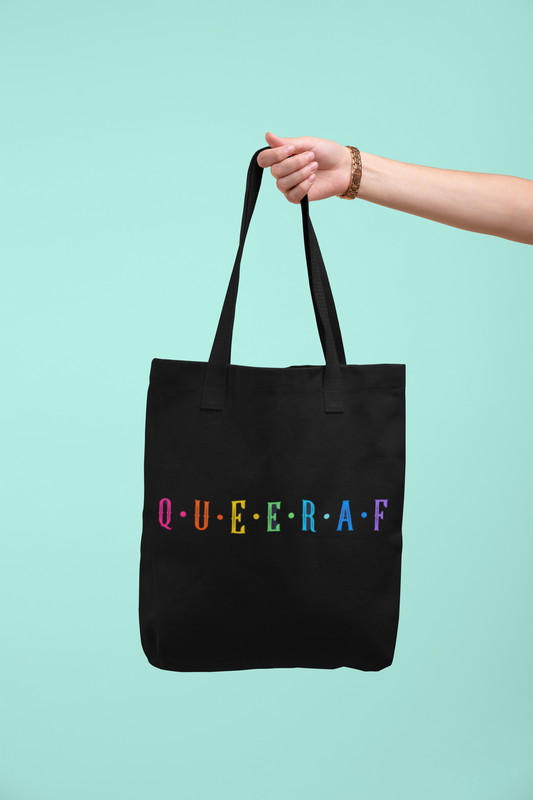 Queer AF Pride Tote Bag