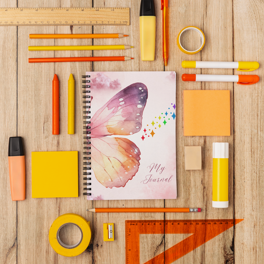 Colorful Butterfly Notebook