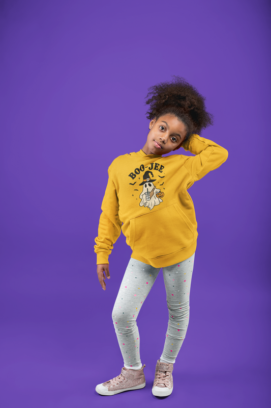 Youth Hoodie with Boo-Jee Ghost