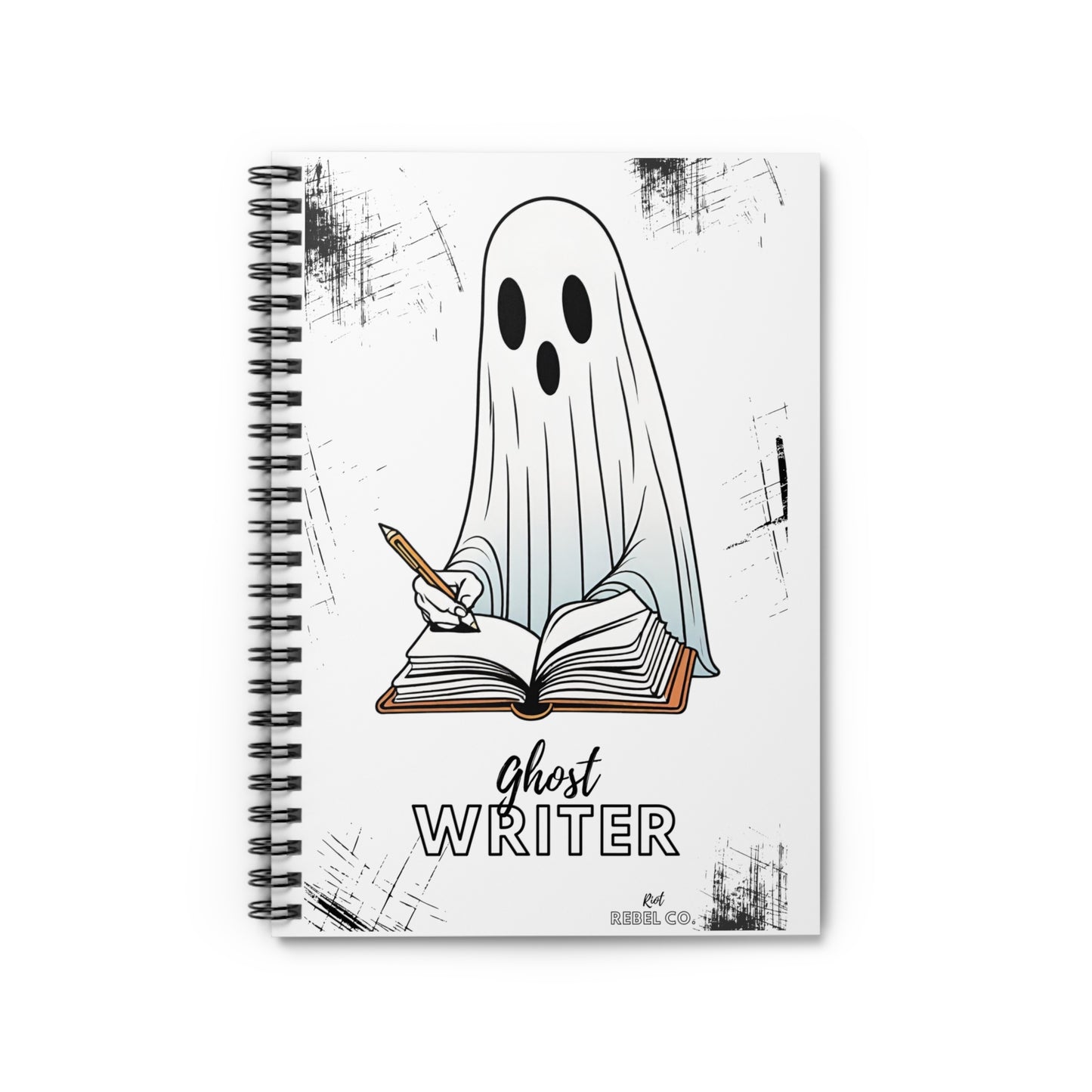 Ghost Writer Spiral Notebook