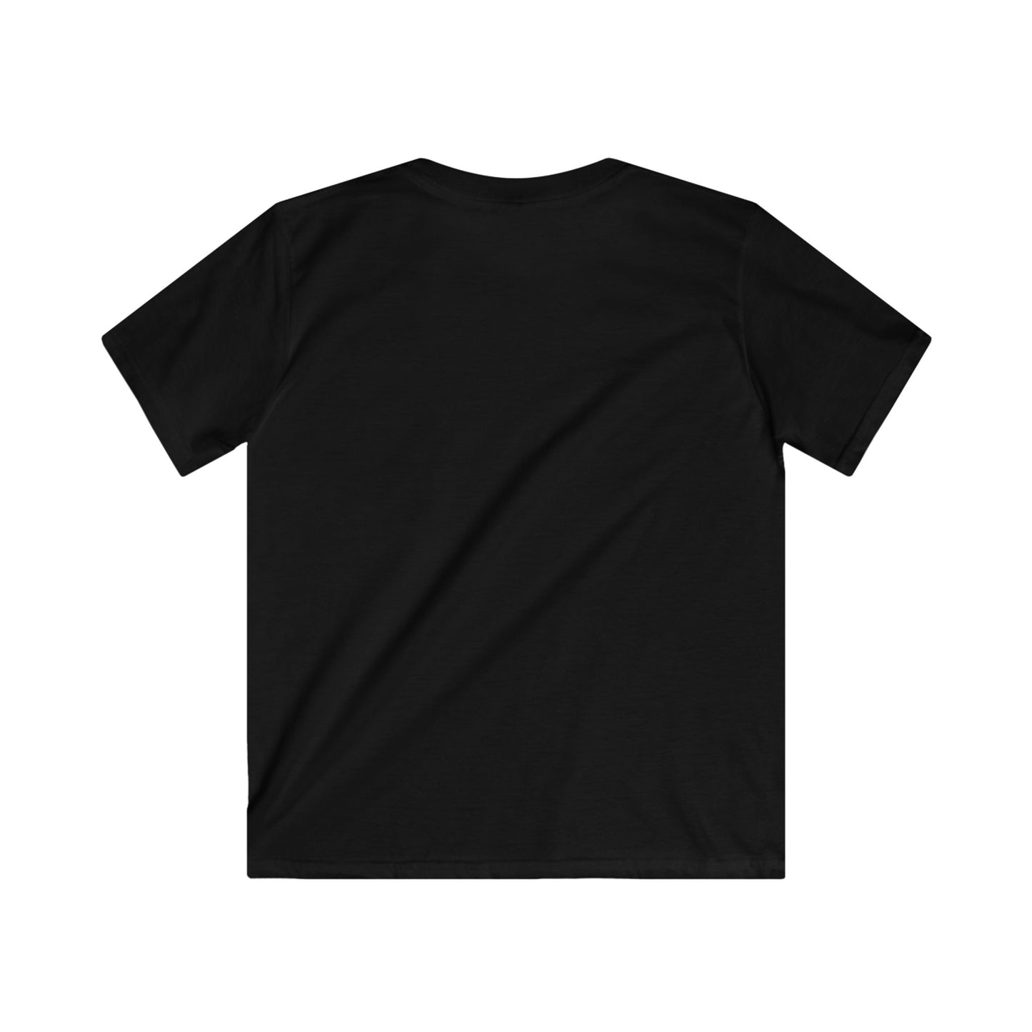 "Feral But Friendly" Raccoon Kids Softstyle Tee