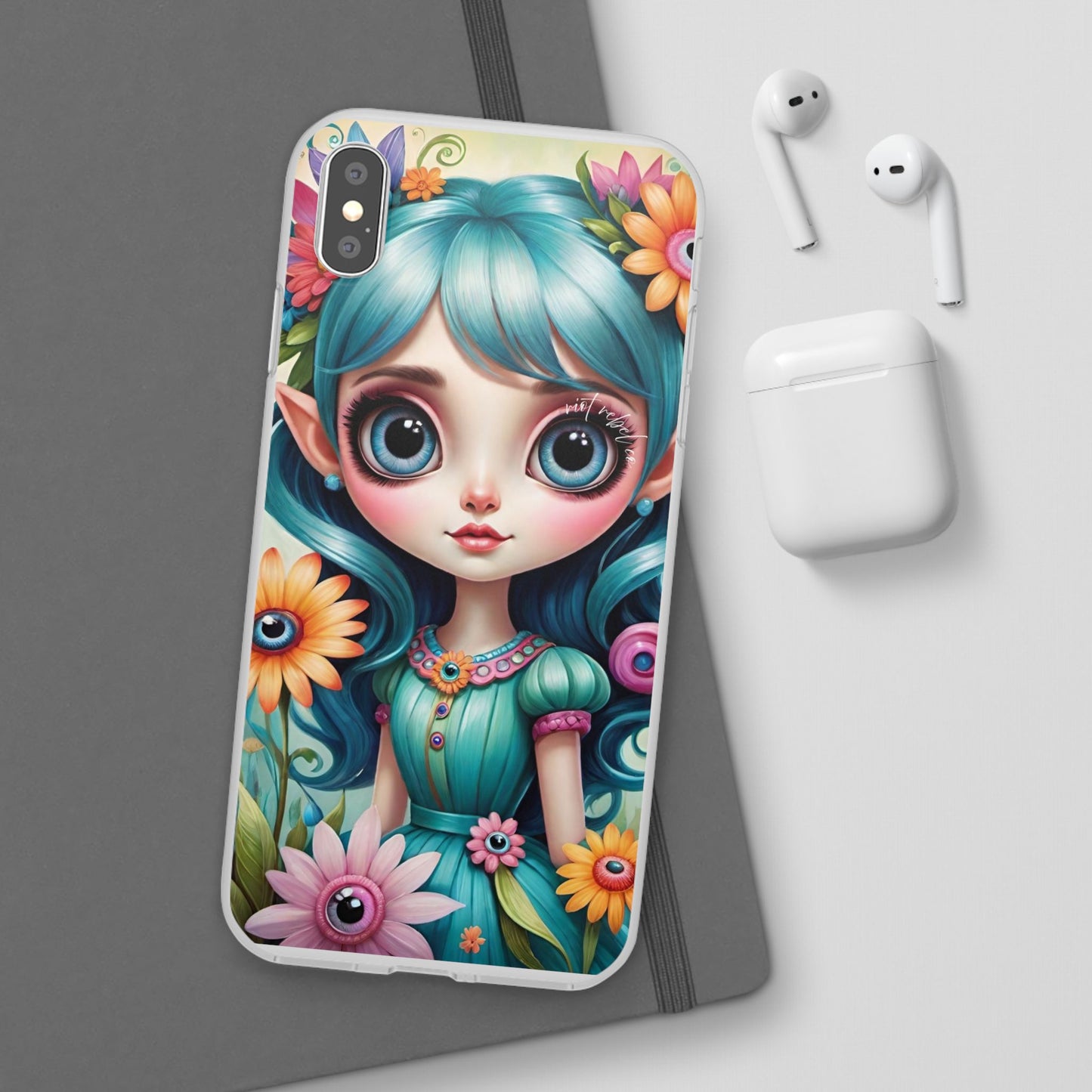 Whimsical Floral Flexi Phone Case