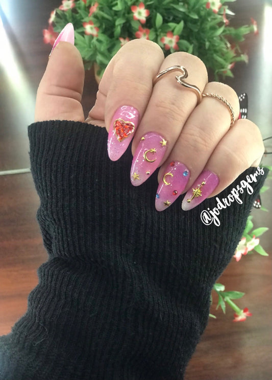 Sailor Moon Inspired Press On Nails