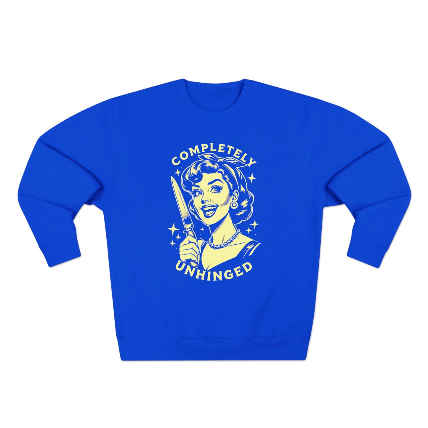 Completely Unhinged Unisex Crewneck Sweatshirt