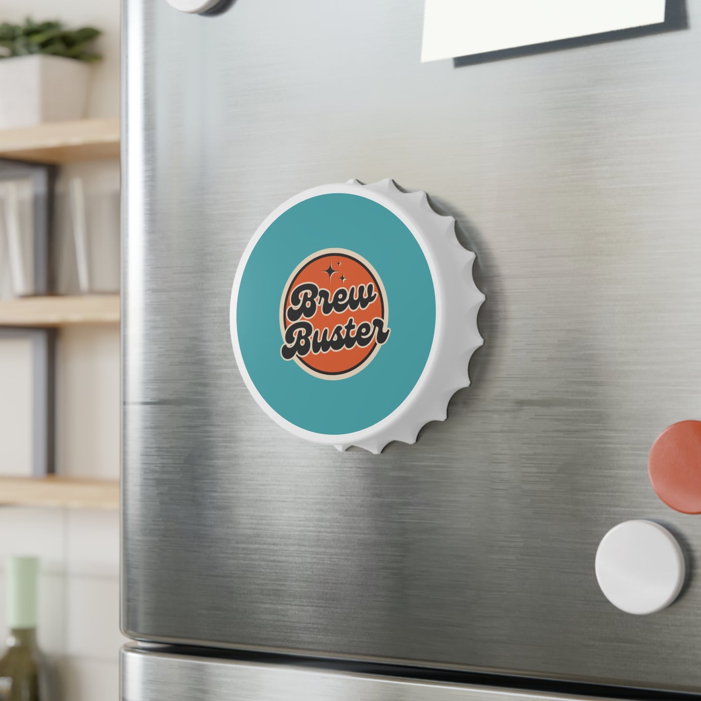 Retro Brew Buster Bottle Opener | Vintage Design for Beer Lovers