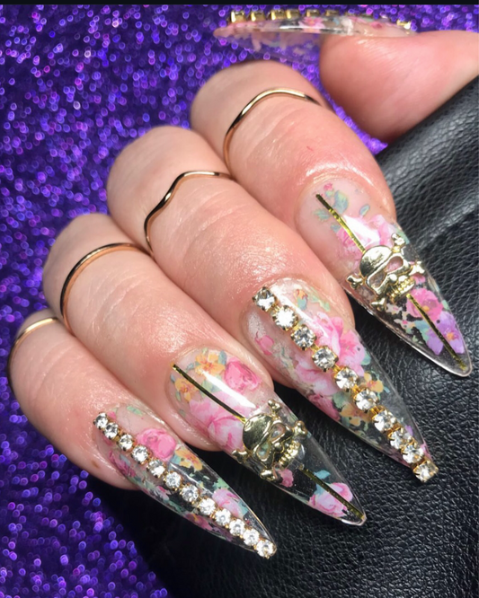 PUNK AND GLAM PRESS ON NAILS
